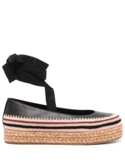 Women Ulla Johnson Yelena Crochet Flatform Espadrilles