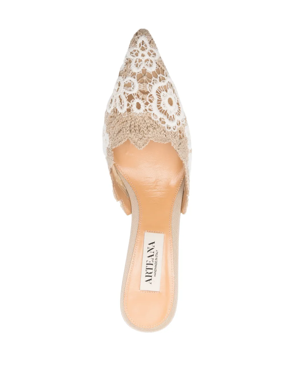 Women Arteana 85mm Embroidered-design Pointed-toe Pumps - Image 4