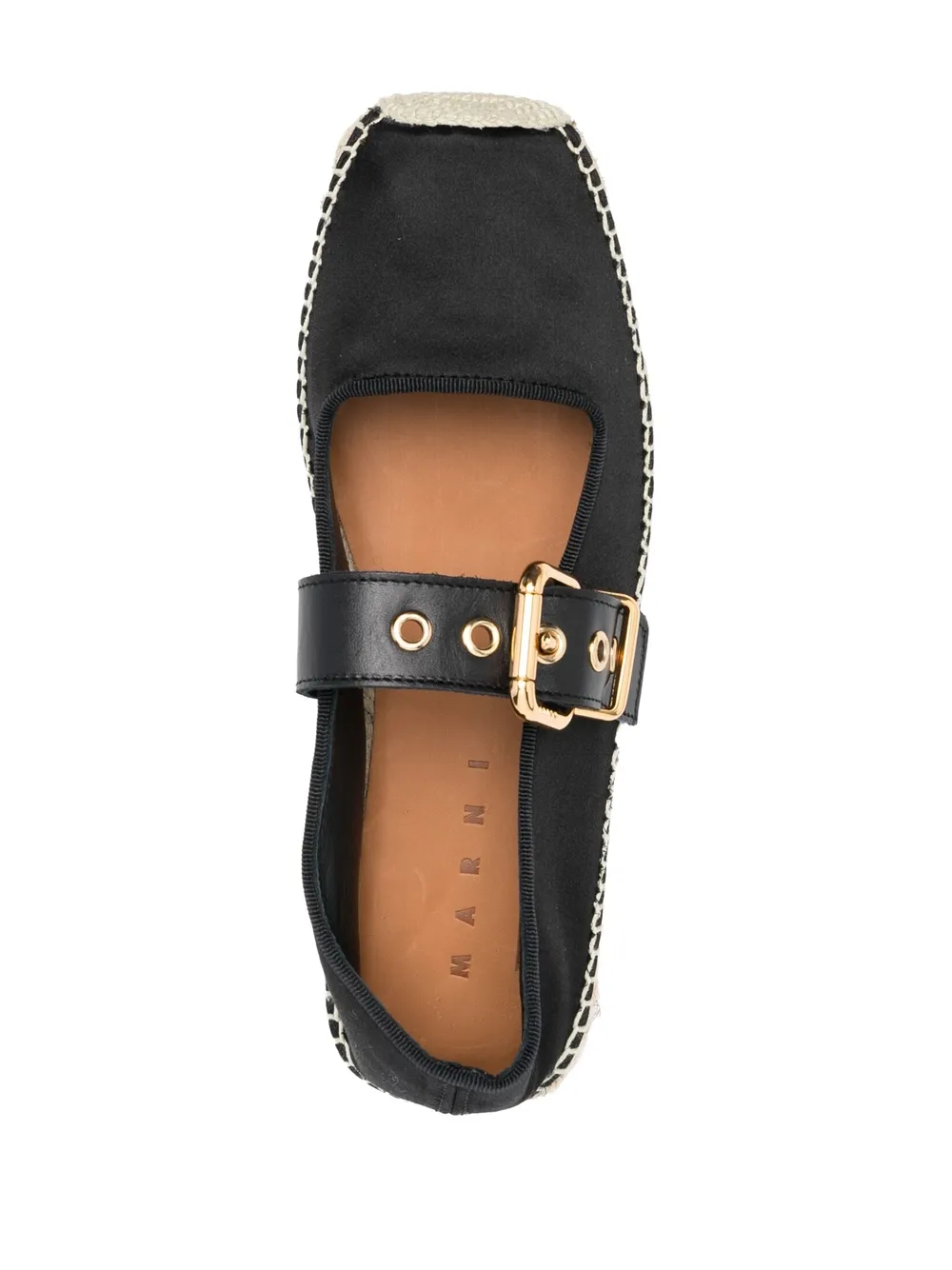Women Marni Mary Jane Canvas Espadrilles - Image 4