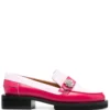 Women GANNI Colour-block Chunky Loafers