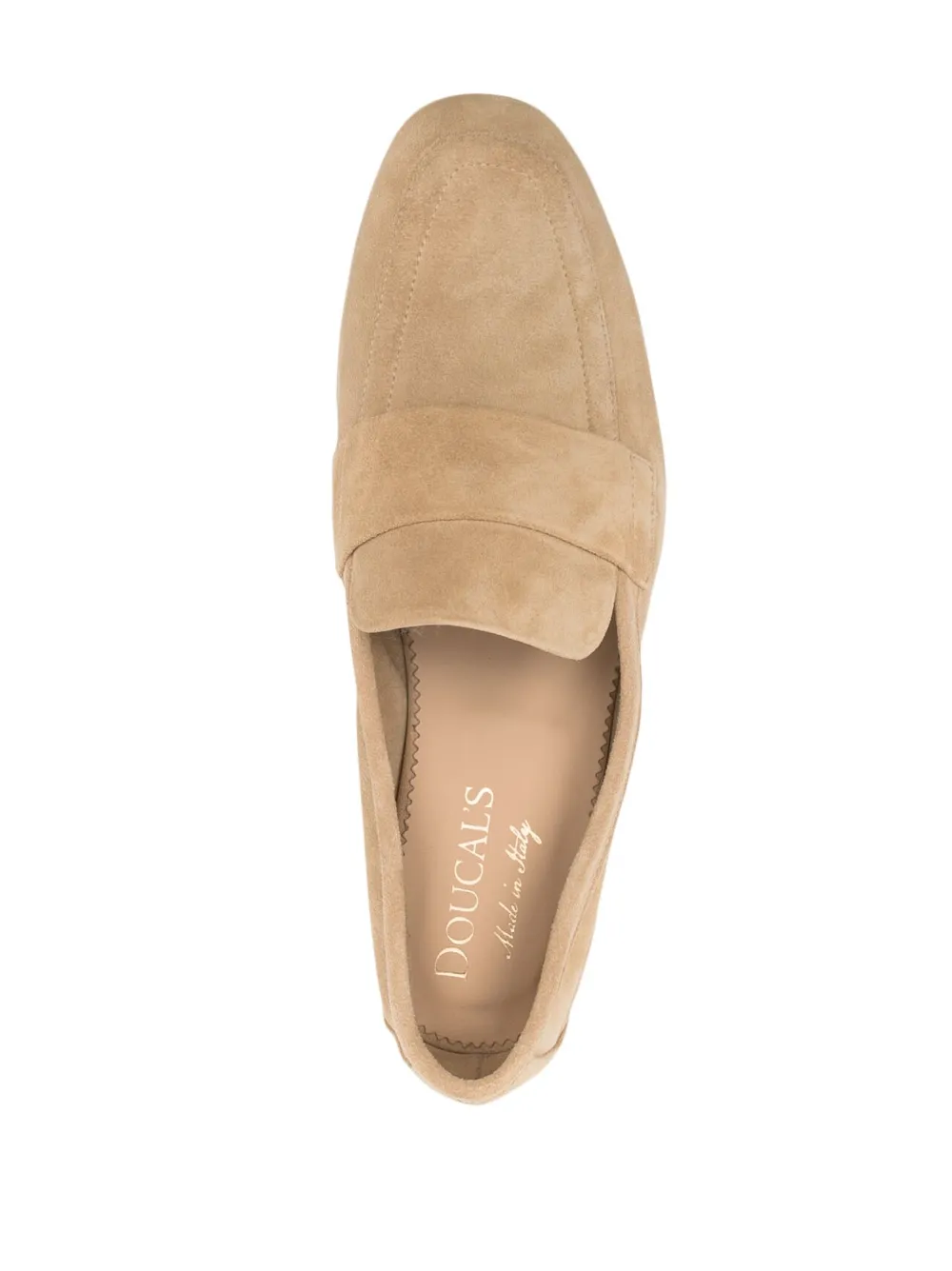 Women Doucal's Almond-toe Suede Loafers - Image 4