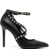 Women Just Cavalli Stud-embellished 105mm Pumps