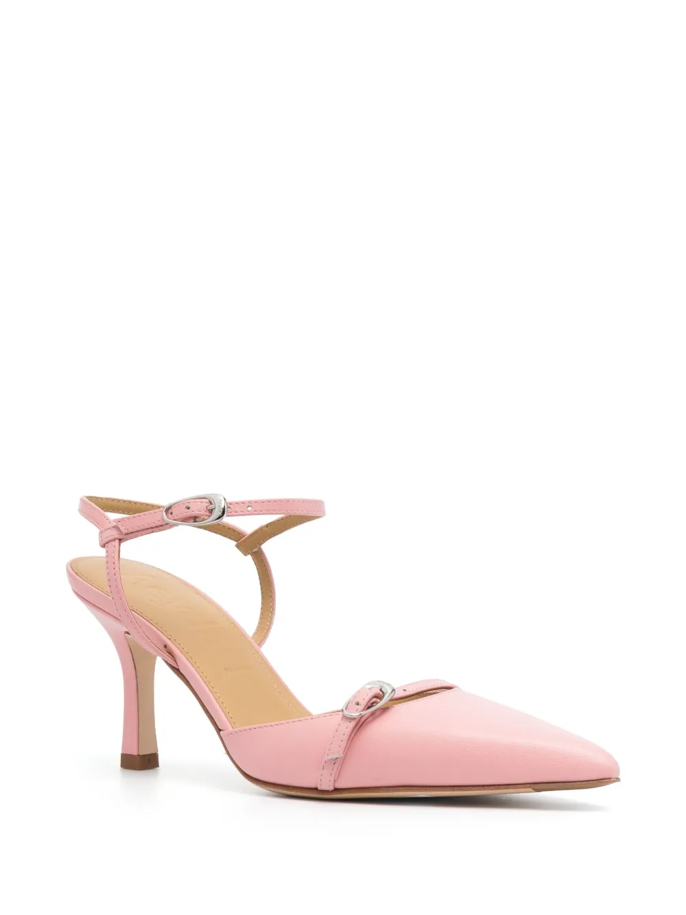 Women Aeyde Marianna 80mm Leather Pumps - Image 2