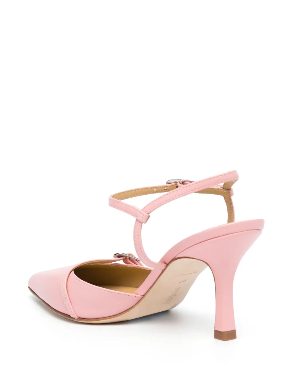 Women Aeyde Marianna 80mm Leather Pumps - Image 3