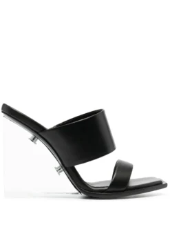 Women Alexander McQueen Shard 115mm Wedge Sandals
