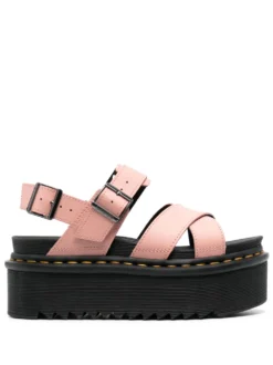 Women Dr. Martens Voss II Athena Leather Sandals