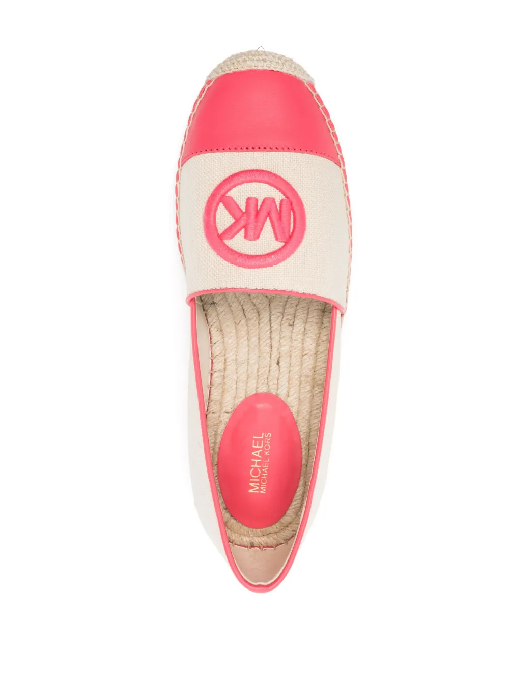 Women Michael Michael Kors Monogram-embroidered Espadrilles - Image 4
