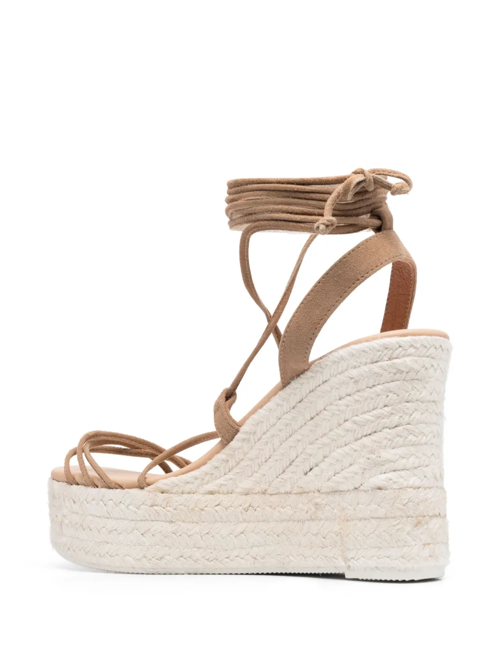 Women Manebi Wraparound 110mm Wedge Espadrilles - Image 3