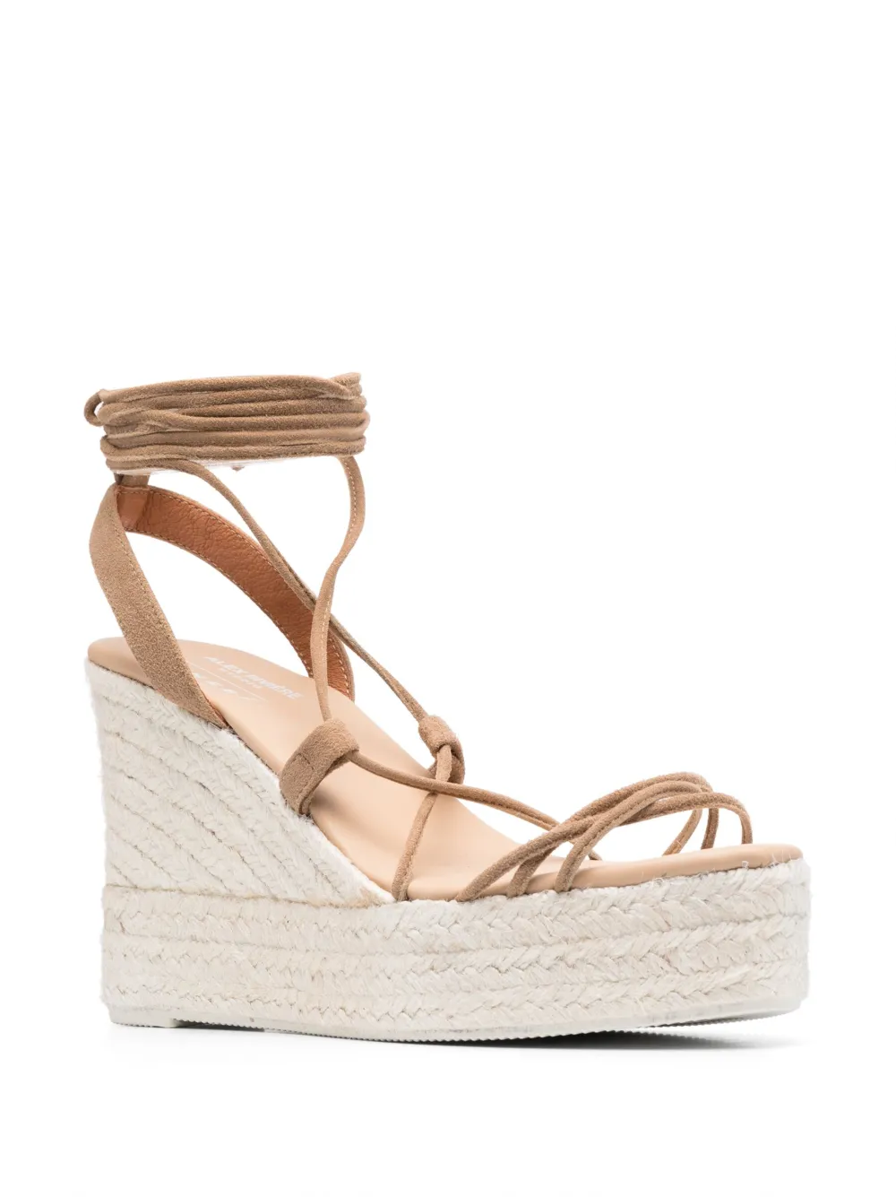 Women Manebi Wraparound 110mm Wedge Espadrilles - Image 2
