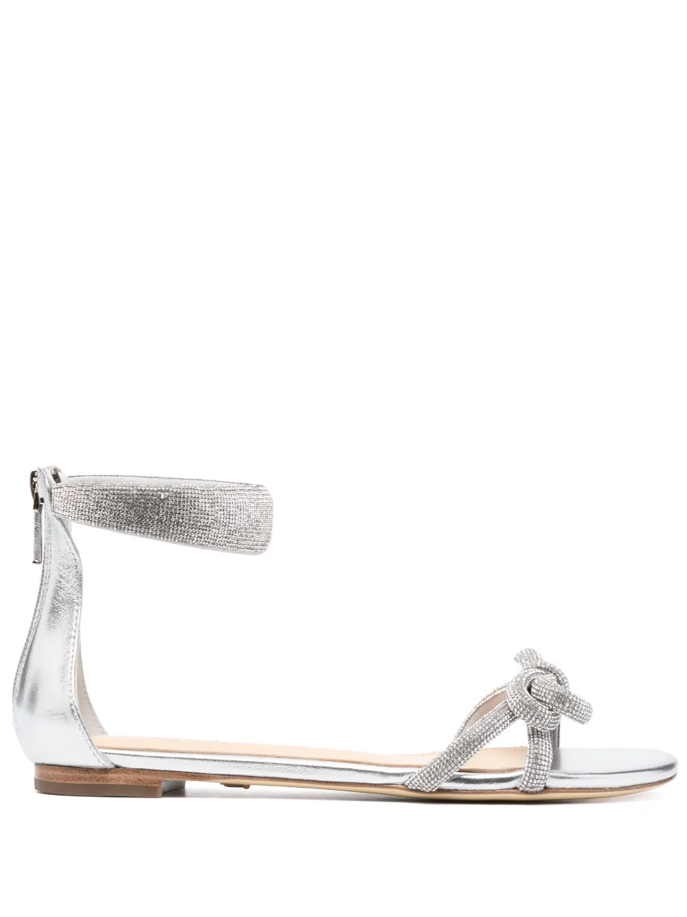 Women Paul Warmer Crystal-embellished Flat Sandals