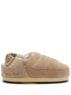 Women Moon Boot Evolution Suede Slippers