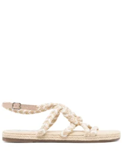Women Manebi Braid-detailed Raffia Espadrilles