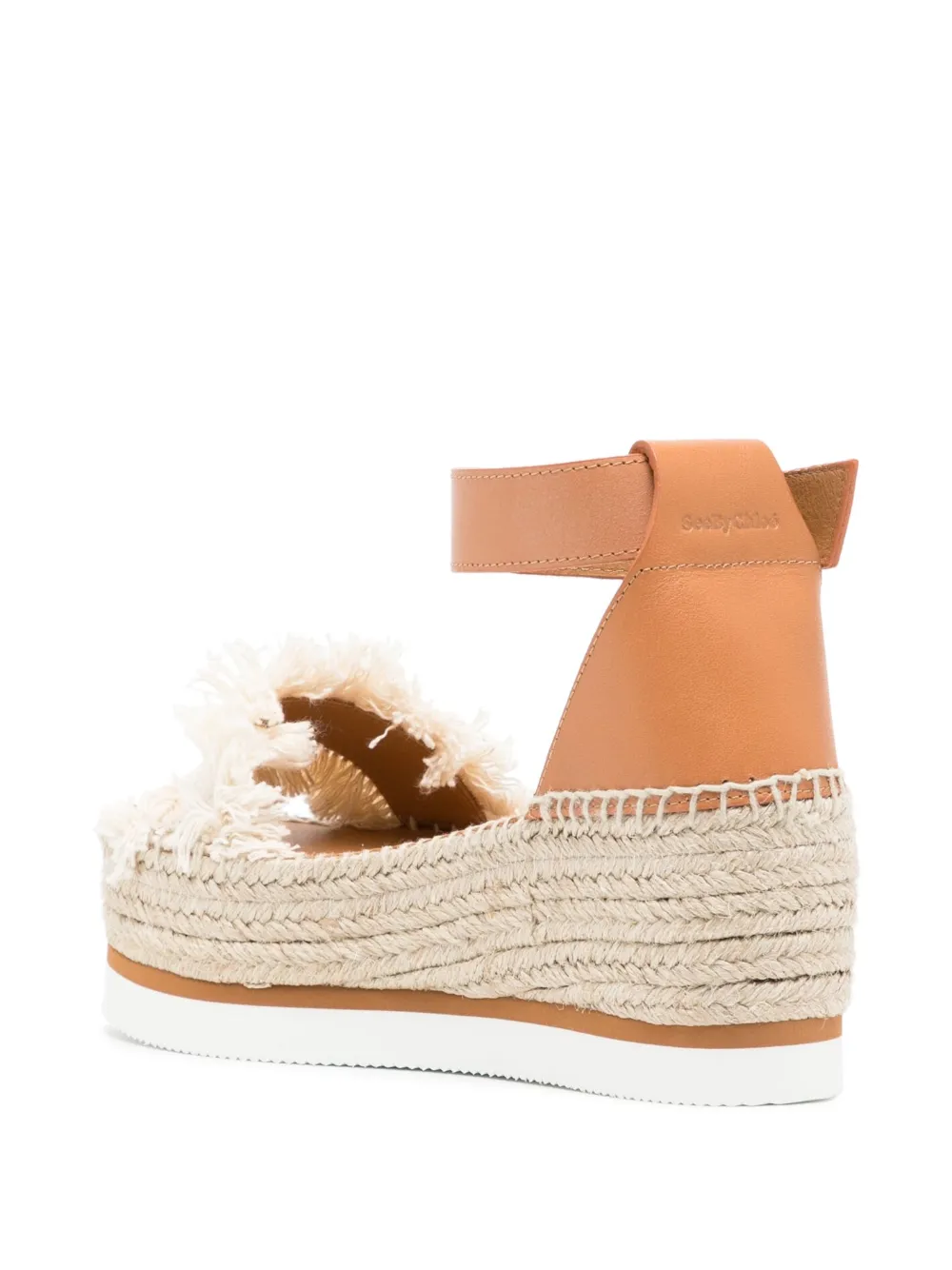 Women See By Chloé Glyn 70mm Frayed-edge Espadrilles - Image 3