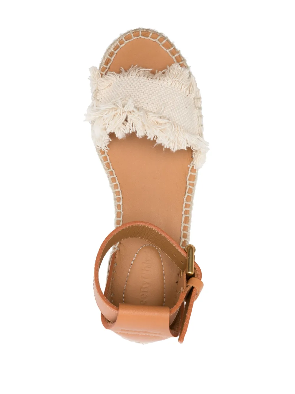 Women See By Chloé Glyn 70mm Frayed-edge Espadrilles - Image 4