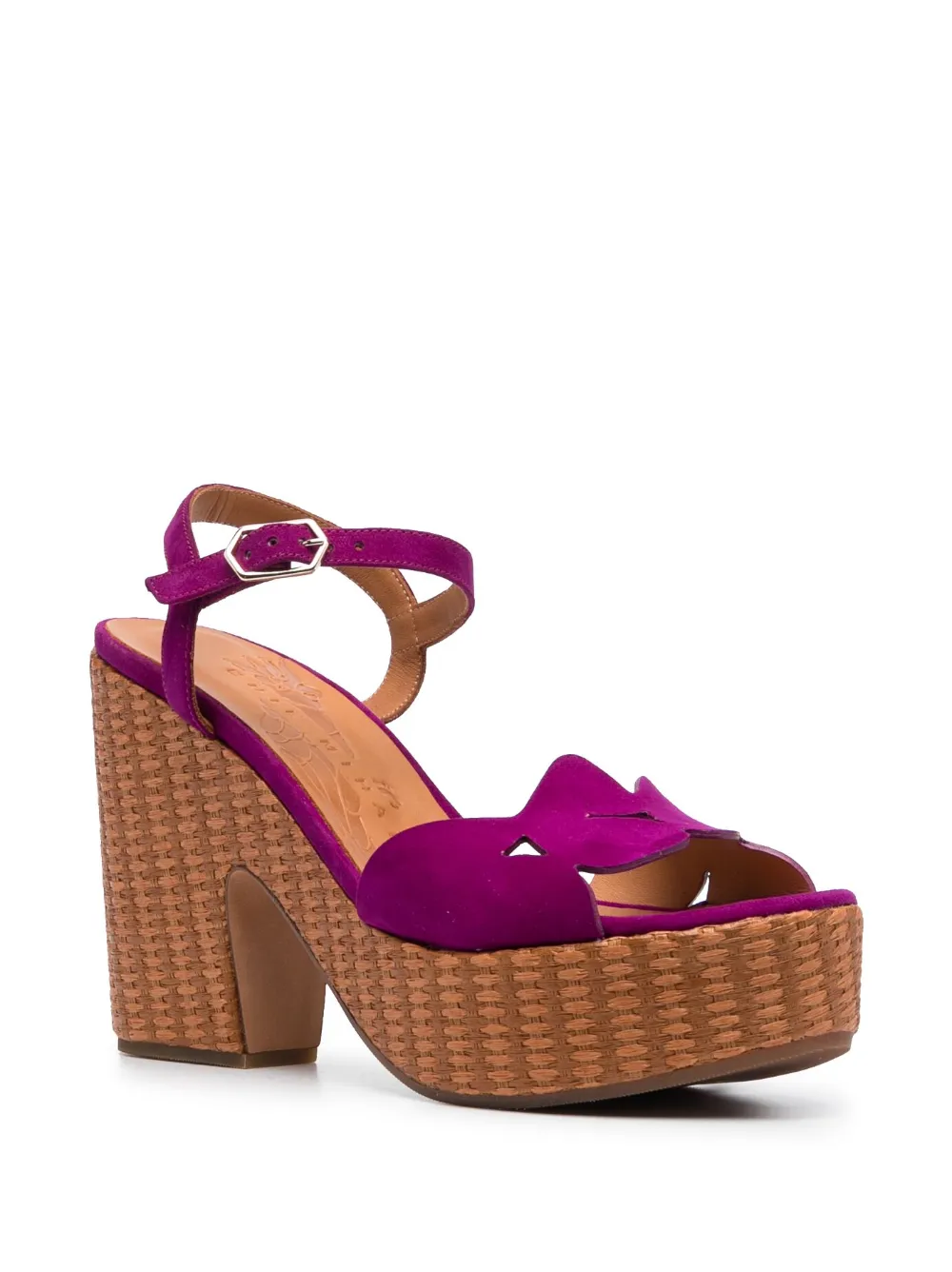 Women Chie Mihara Detour 120mm Leather Sandals - Image 2