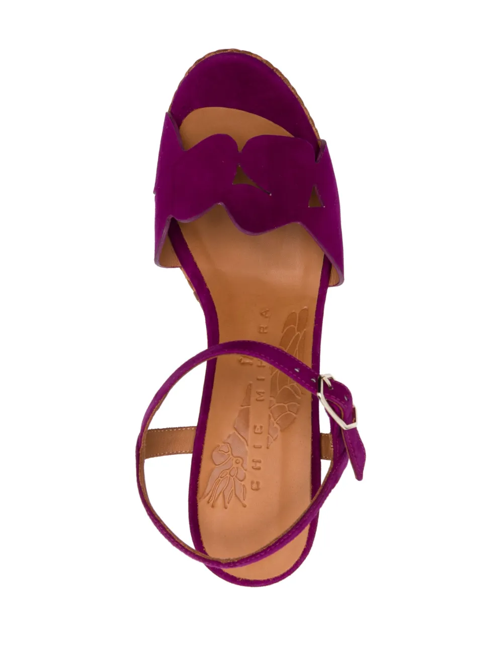 Women Chie Mihara Detour 120mm Leather Sandals - Image 4