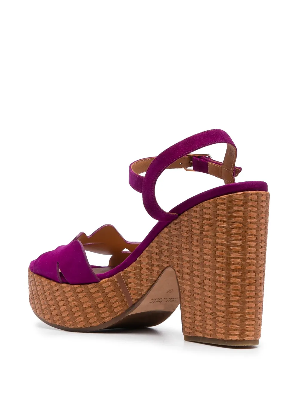 Women Chie Mihara Detour 120mm Leather Sandals - Image 3