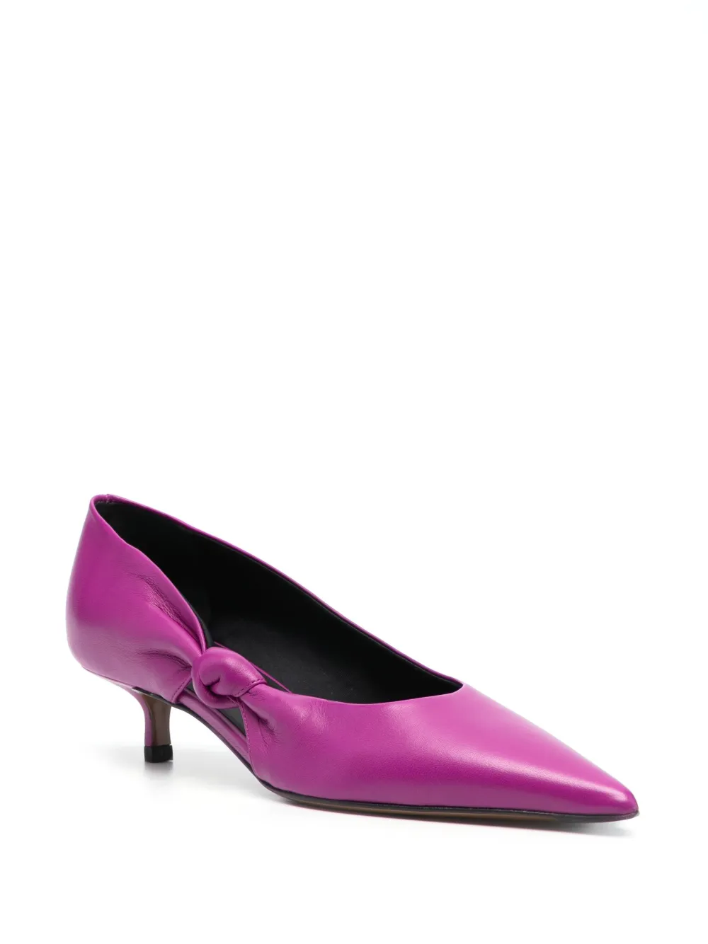 Women NEOUS Knot-detail Leather Pumps - Image 2
