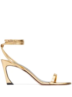 Women Pīferi Fade 70mm Metallic-effect Sandals