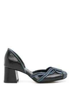 Women Sarah Chofakian Irene 40mm Contrast-stitching Pumps