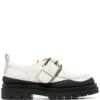 Women See By Chloé Buckled Leather Loafers