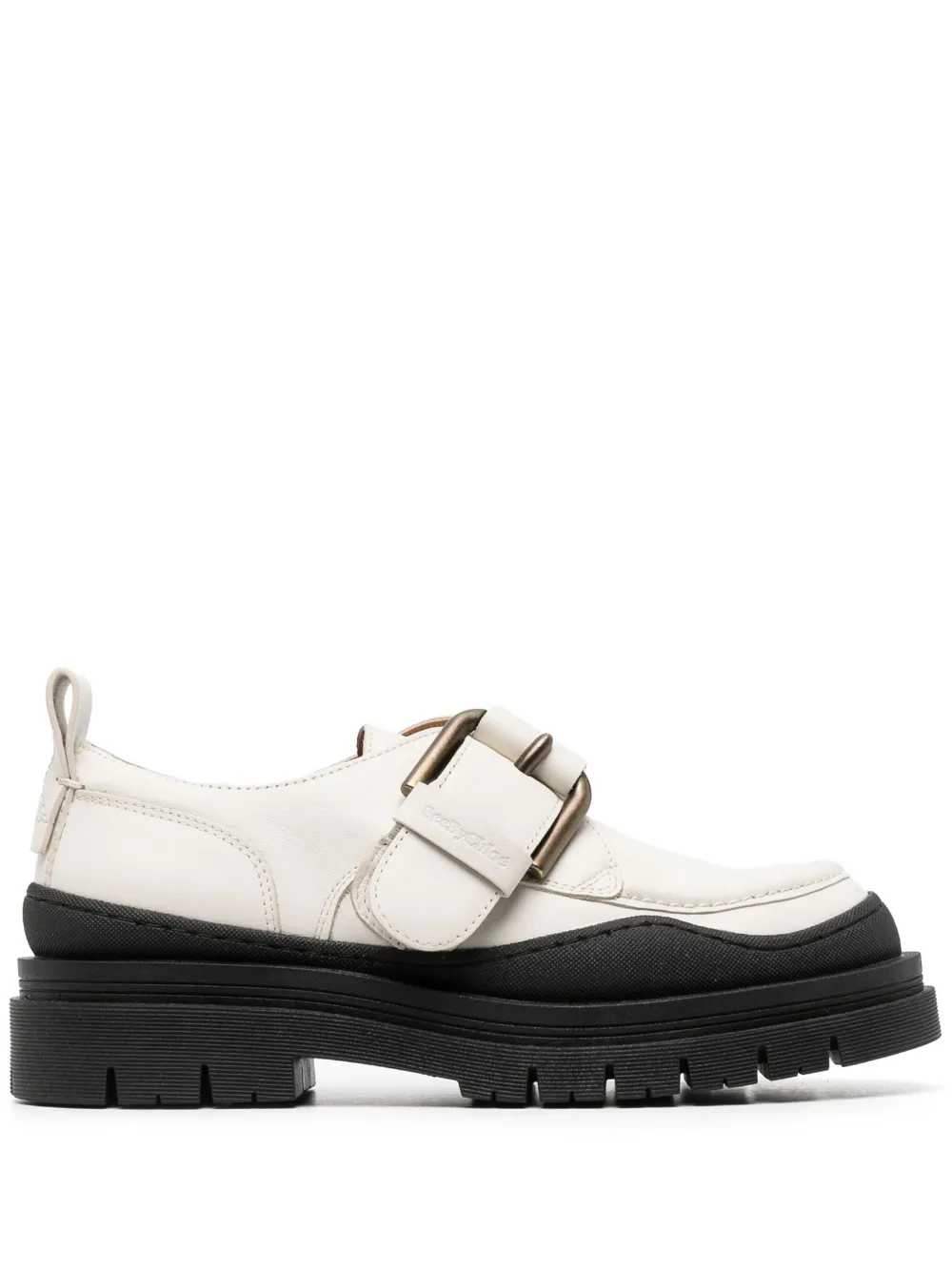 Women See By Chloé Buckled Leather Loafers