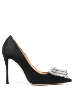 Women MACH & MACH Décolleté 100mm Satin Pumps
