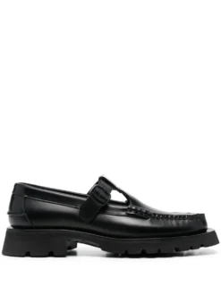 Women Hereu Alber T-bar Leather Loafers