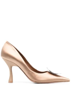 Women Malone Souliers Vonn 90mm Satin Pumps
